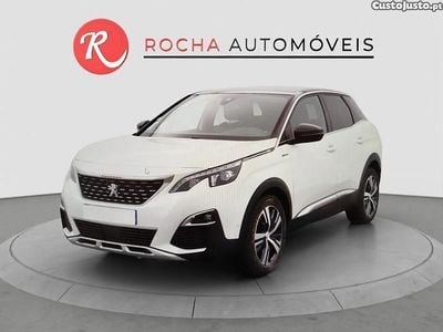 Branco Usado 2018 Peugeot 3008 GT-line SUV | € 14.498 (Preço justo)