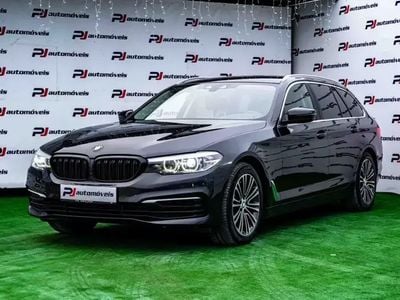 Usado BMW 520 Sport Line 190 HP (139 kW) 2018 Cinzento Carrinha