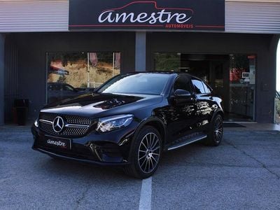 Usado Mercedes GLC350 AMG line 320 HP (235 kW) 2018 Preto Coupé