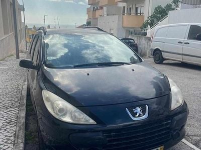 Usado Peugeot 307 90 HP (66 kW) 2006 Preto Carrinha