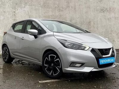 Usado Nissan Micra Acenta 92 HP (67 kW) 2022 Cinza antracite Citadino