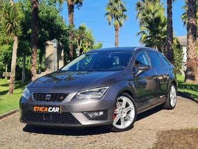 Usado Seat Leon ST 150 HP (110 kW) 2015 Antracite Carrinha