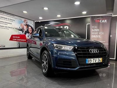 Usado Audi Q5 Business 150 HP (110 kW) 2017 Azul SUV