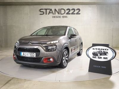 Cinza Usado 2022 Citroën C3 PureTech Citadino | € 13.950 (Preço justo)