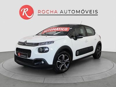 Branco Usado 2018 Citroën C3 PureTech Citadino | € 13.490 (Preço justo)