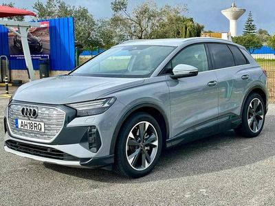 Usado Audi Q4 e-tron 150 kW (204 HP) 2021 Cinzento SUV