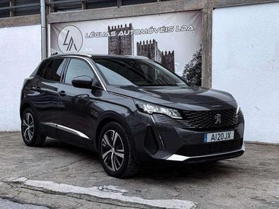 Usado Peugeot 3008 130 HP (95 kW) 2021 Cinzento SUV