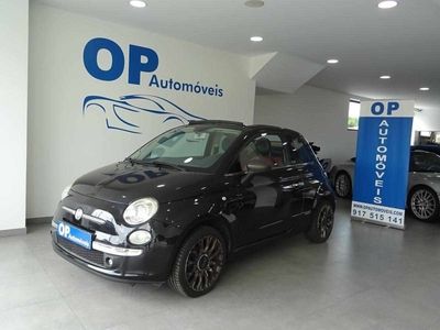 Usado Fiat 500C Lounge 95 HP (69 kW) 2011 Preto Cabrios