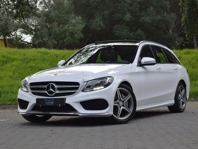 Branco Usado 2016 Mercedes C180 AMG line Carrinha | € 21.890 (Caro)