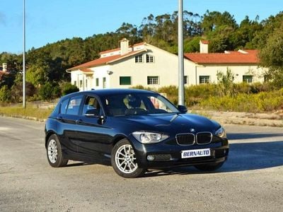 Preto Usado 2014 BMW 116 Efficient Dynamics Citadino | € 15.900 (Caro)