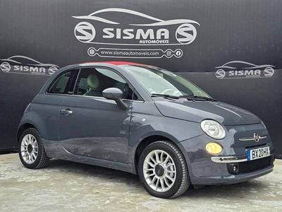 Cinza Usado 2013 Fiat 500C Lounge Cabrios | € 10.950 (Preço justo)