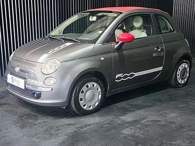 Cinza escuro Usado 2011 Fiat 500C Lounge Cabrios | € 10.999