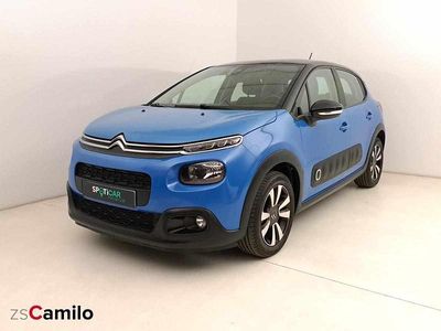 Azul Usado 2018 Citroën C3 Feel Citadino | € 9.750 (Preço justo)