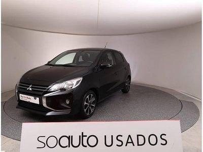 Preto Usado 2021 Mitsubishi Space Star Intense | € 10.990 (Preço justo)