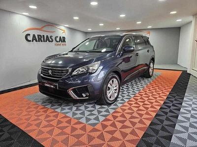Azul Usado 2018 Peugeot 5008 Allure SUV | € 14.990 (Preço justo)