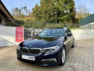 Usado BMW 520 Luxury Line 190 HP (139 kW) 2017 Azul Carrinha