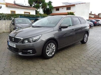 Cinza Usado 2021 Peugeot 308 SW Allure Carrinha | € 23.750 (Preço justo)