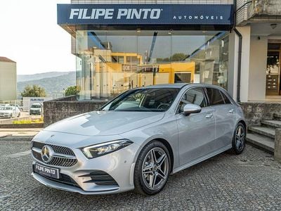Usado Mercedes A200 AMG line 163 HP (119 kW) 2021 Cinza