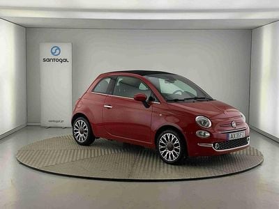 Usado Fiat 500C Red 70 HP (51 kW) 2023 Vermelho Cabrios