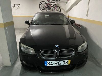usado BMW 320 Cabriolet d em preto