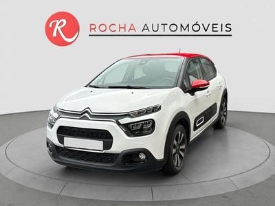 Branco Usado 2020 Citroën C3 PureTech Citadino | € 10.390 (Bom preço)