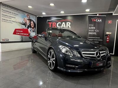 Preto Usado 2012 Mercedes E250 Avantgarde Cabrios | € 22.990