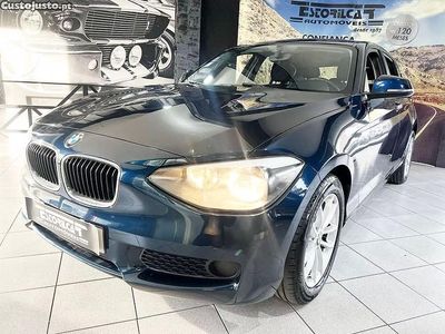 Azul Usado 2014 BMW 116 Efficient Dynamics Citadino | € 13.800 (Preço elevado)