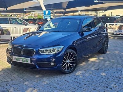 Usado BMW 116 Sport Line 116 HP (85 kW) 2015 Azul Citadino