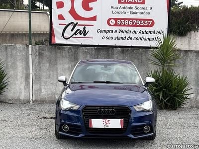 Usado Audi A1 S-Line 105 HP (77 kW) 2011 Azul Coupé