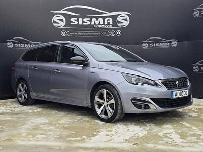 Cinza Usado 2016 Peugeot 308 GT-line Carrinha | € 9.950 (Super Preço)