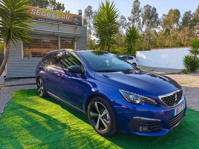 Azul Usado 2020 Peugeot 308 Allure Carrinha | € 16.250 (Preço justo)