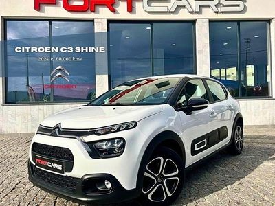 Branco Usado 2024 Citroën C3 PureTech | € 14.990 (Preço justo)