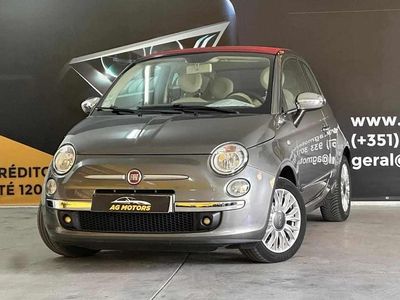 Usado Fiat 500C 69 HP (50 kW) 2015 Cinzento Cabrios