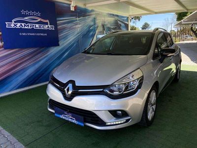 Cinza Usado 2018 Renault Clio GrandTour LIMITED Carrinha | € 15.450 (Caro)