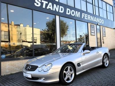 Usado Mercedes SL500 306 HP (225 kW) 2002 Cinza Cabrios