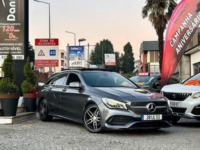 Cinza Usado 2016 Mercedes CLA180 AMG Sedan | € 18.450 (Preço justo)