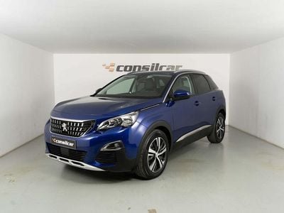 Azul Usado 2019 Peugeot 3008 Allure SUV | € 16.980 (Bom preço)