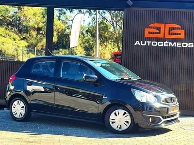 Usado Mitsubishi Space Star Intense 80 HP (58 kW) 2017 Preto Citadino