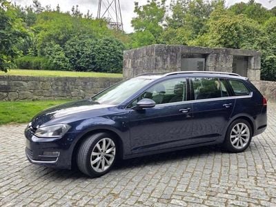 Azul Usado 2014 VW Golf VII Carrinha | € 14.500 (Caro)