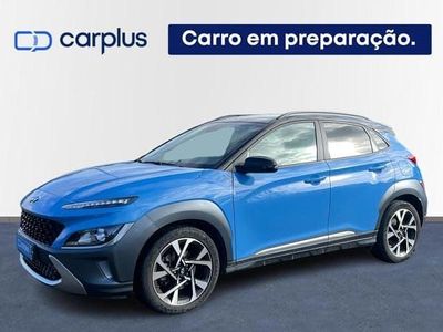 Azul Usado 2022 Hyundai Kauai Premium SUV | € 18.900 (Bom preço)