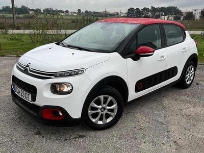 Branco Usado 2018 Citroën C3 PureTech | € 11.000 (Preço justo)
