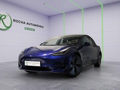 Azul Usado 2021 Tesla Model 3 Standard Range Plus Sedan | € 28.999 (Preço justo)
