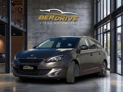 Usado Peugeot 308 SW Allure 120 HP (88 kW) 2015 Castanho Carrinha