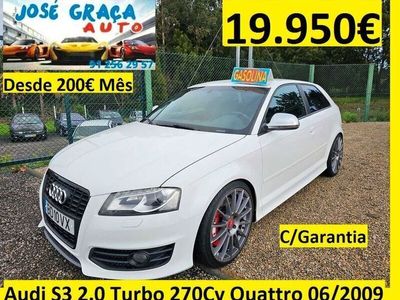 usado Audi S3 2.0 Turbo Quattro 270Cv 06/2009