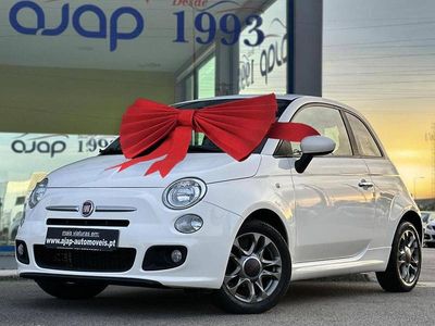 Branco Usado 2015 Fiat 500 | € 11.270 (Preço elevado)