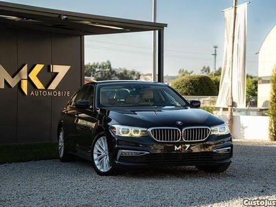 Preto Usado 2017 BMW 520 Luxury Line Sedan | € 21.990 (Preço elevado)