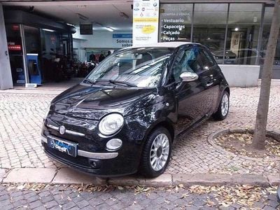 Preto Usado 2010 Fiat 500 Lounge Citadino | € 10.590