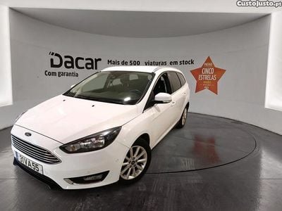 Usado Ford Focus Titanium 120 HP (88 kW) 2018 Branco Carrinha