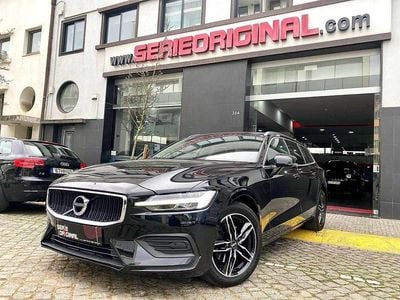 Preto Usado 2019 Volvo V60 Carrinha | € 21.300 (Preço justo)