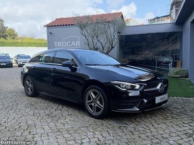 Preto Usado 2022 Mercedes CLA250e Shooting Brake AMG line Carrinha | € 32.950 (Preço justo)